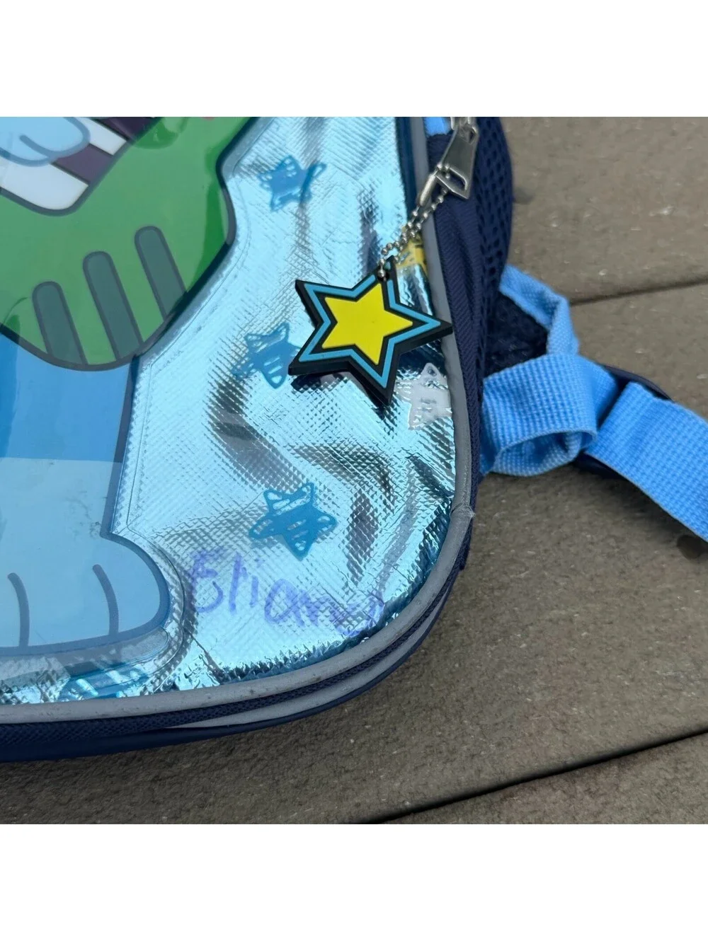 Bluey Backpack Book Bag 17” Kids School Senior Year Character Backpack Blue